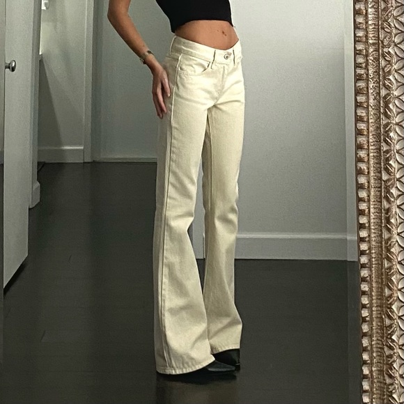 Brandy Melville Denim - John Galt / Brandy Melville Brielle 90’s Low Rise Flared Jeans Size S
